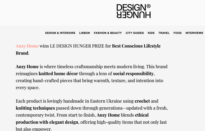 — Design Hungers