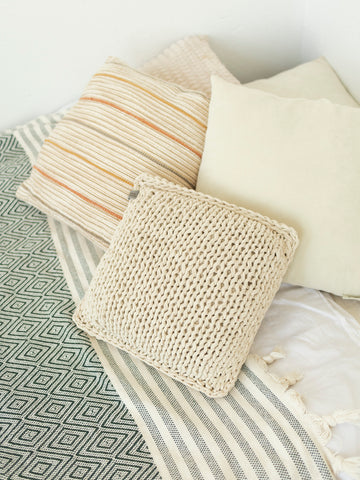 Anzy home knitted boho pillow