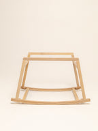 Natural wooden rocking stand for an XL Moses basket – Anzy Home