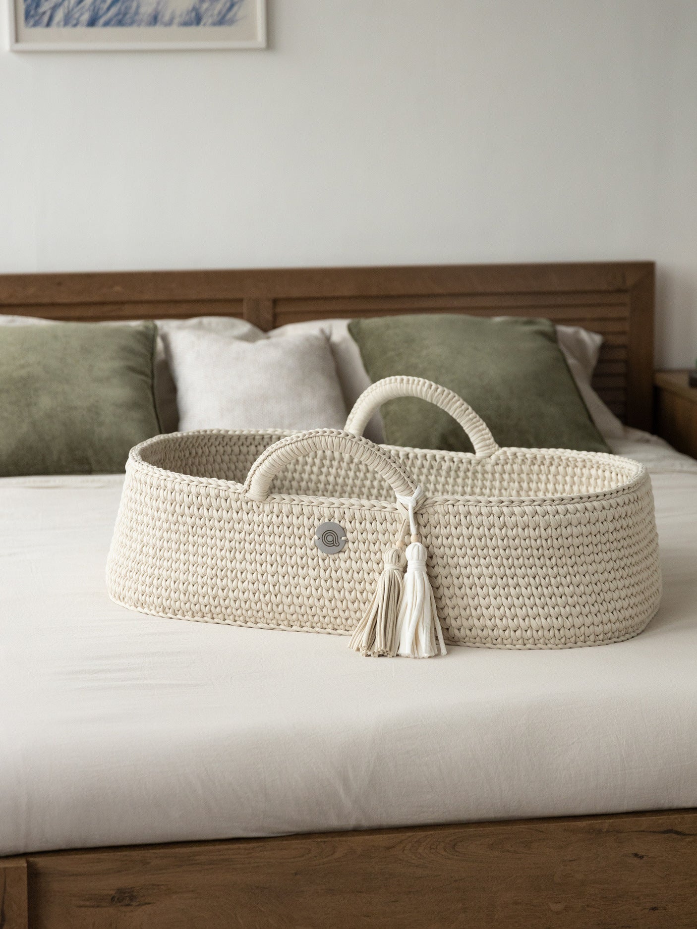 XL Baby Moses Basket for Loungers | Unique & Safe by Anzy Home