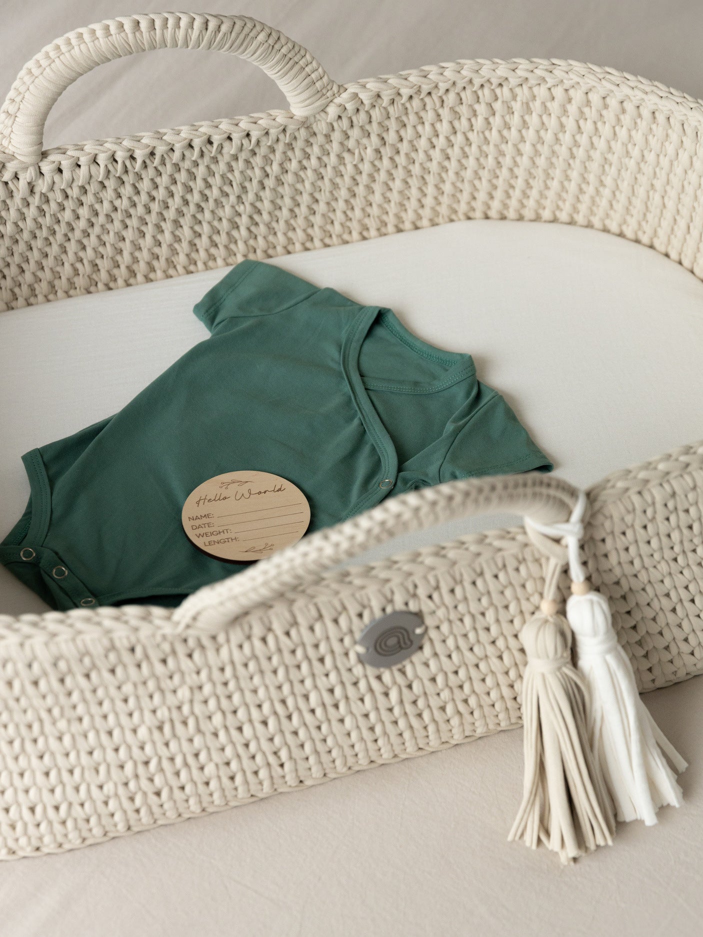 XL Baby Moses Basket for Loungers | Unique & Safe by Anzy Home