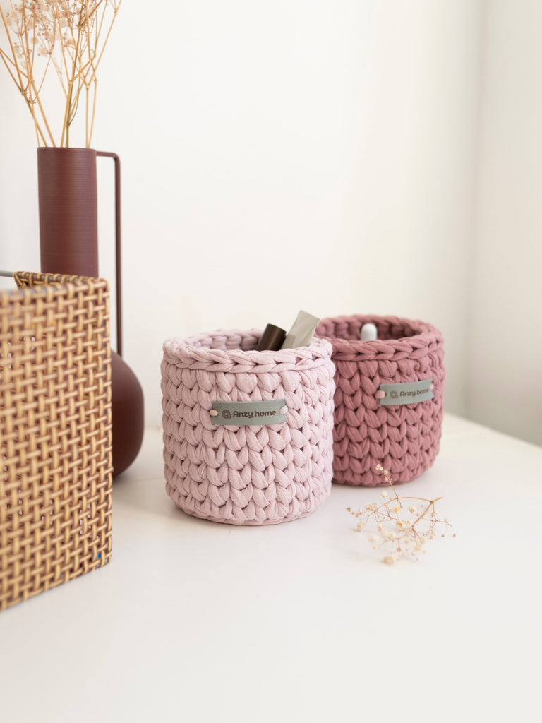 В'язані кошики для косметики Anzy Home