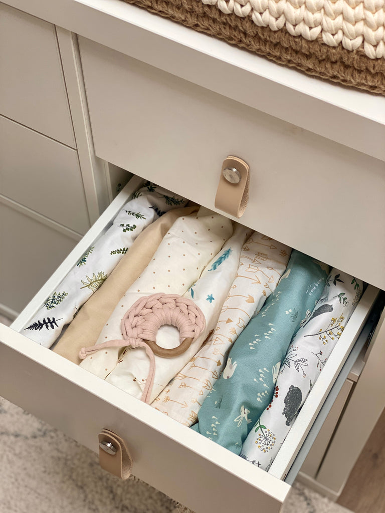 Nursery sheets rustic, boho, forest, dotted