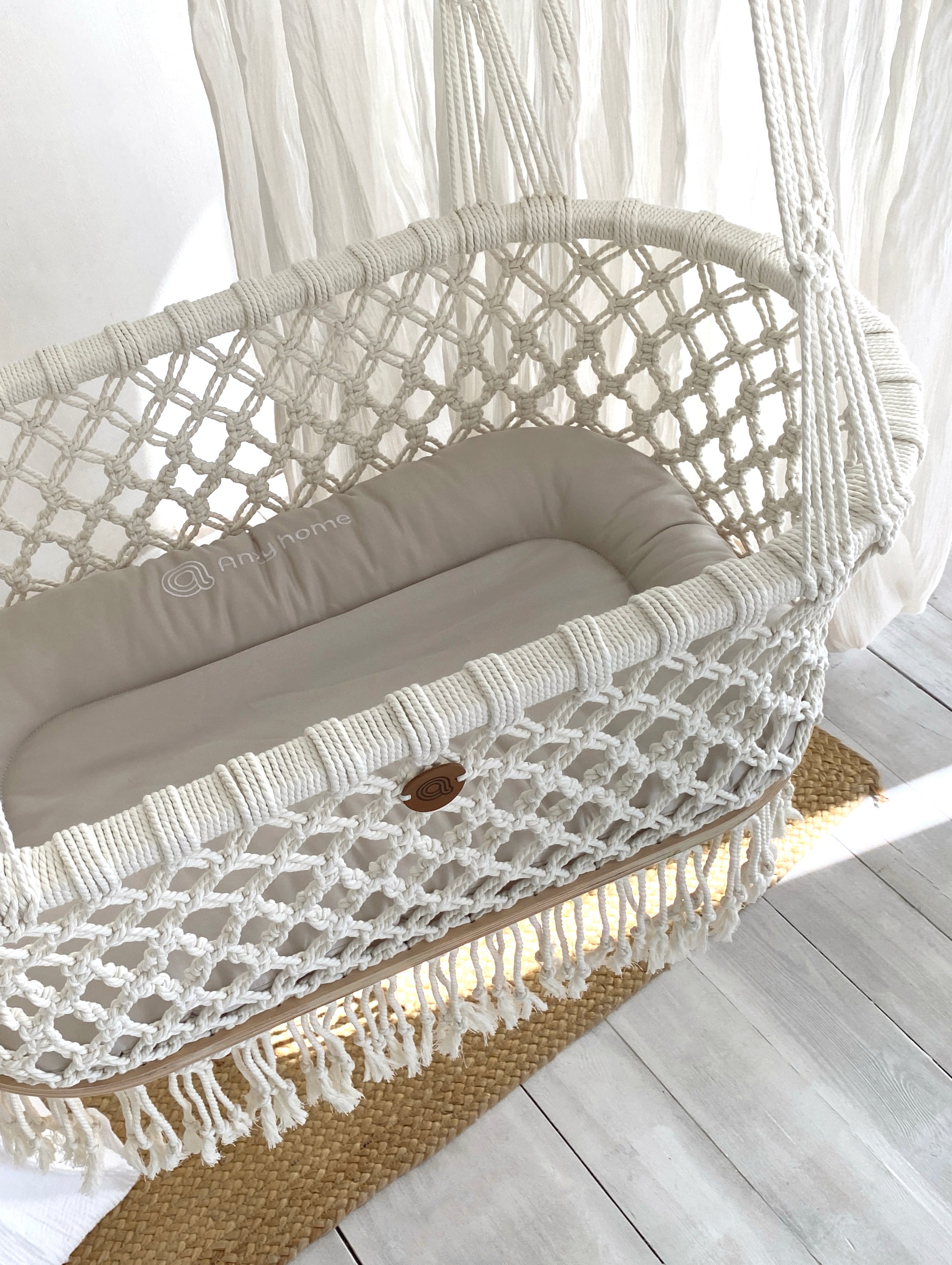 Macrame bassinet best sale