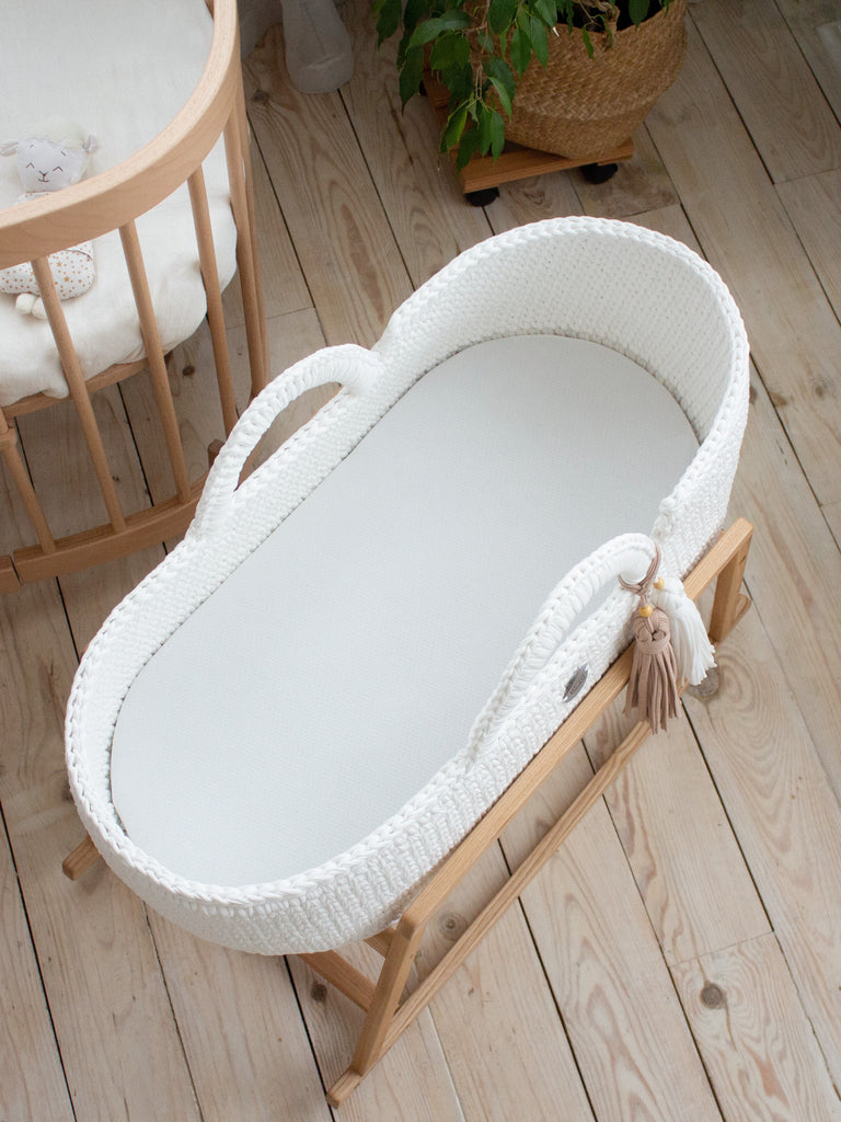 Baby Moses Basket with straight hood Anzy Home